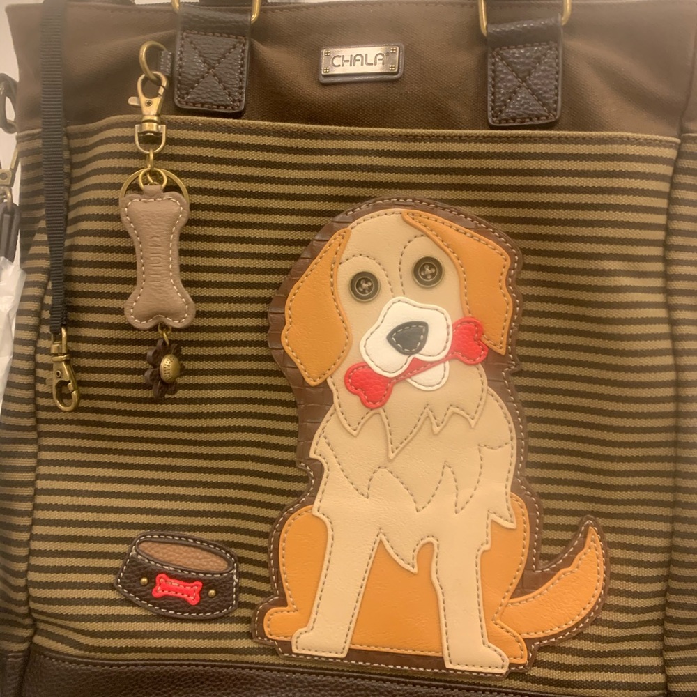 Chala Golden Retriever Work Tote